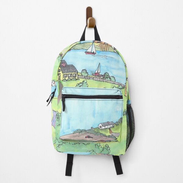 Item preview, Scenic Route - Ink & Watercolor designed and sold by Hollis Shaner.