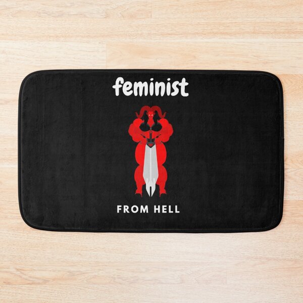 Item preview, feminist from hell designed and sold by Flirt-Teez.