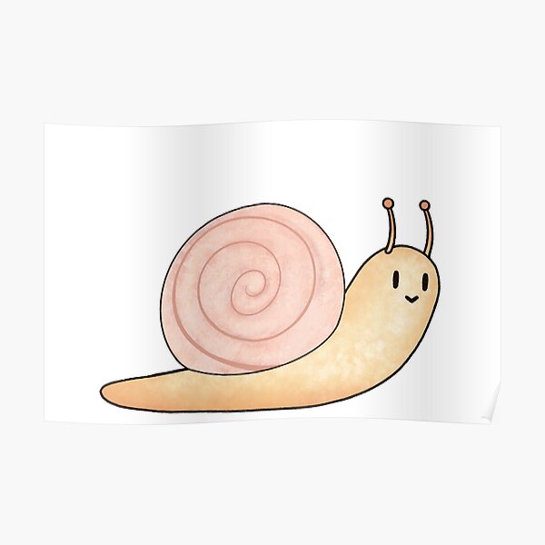 Posters Sur Le Theme Escargot Redbubble