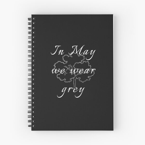 Item preview, In May We Wear Grey designed and sold by SportyDogShop.