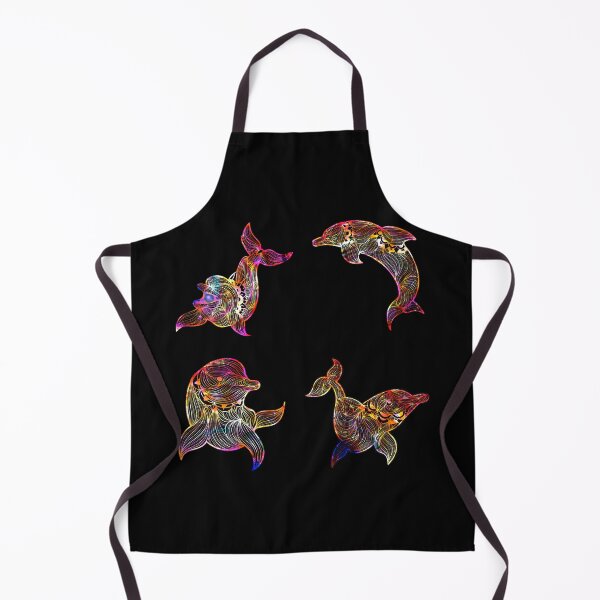 Item preview, Tie dye dolphin designed and sold by Enomis72.