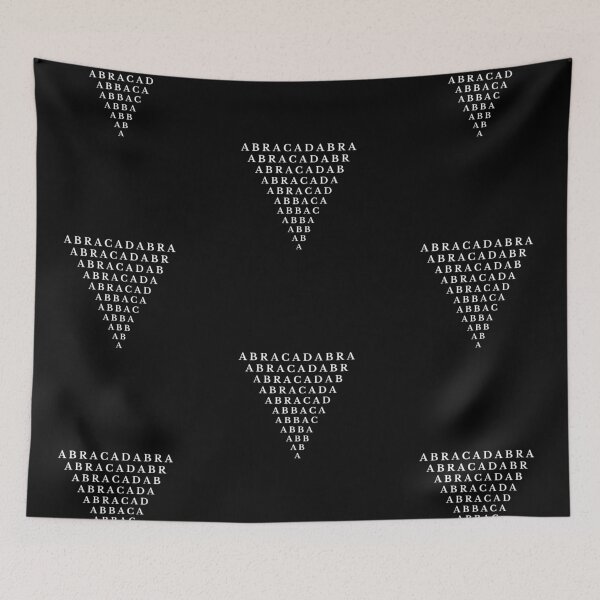Item preview, ABRACADABRA Triangle designed and sold by StrideOrDie.