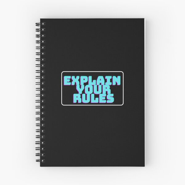 Item preview, Explain Your Rules designed and sold by KaliminaDesigns.