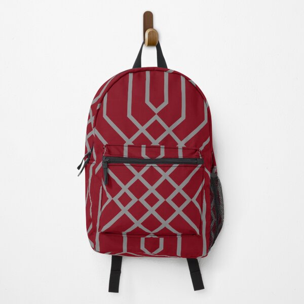 Item preview, Geometric red and gray pattern designed and sold by BLMcreations.