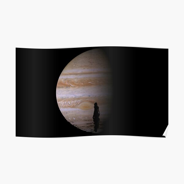 Jupiter bath Poster