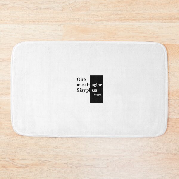 Item preview, Albert Camus Sisyphus Quote designed and sold by wakomorimoto.