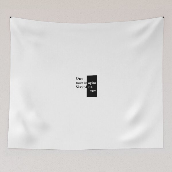 Item preview, Albert Camus Sisyphus Quote designed and sold by wakomorimoto.