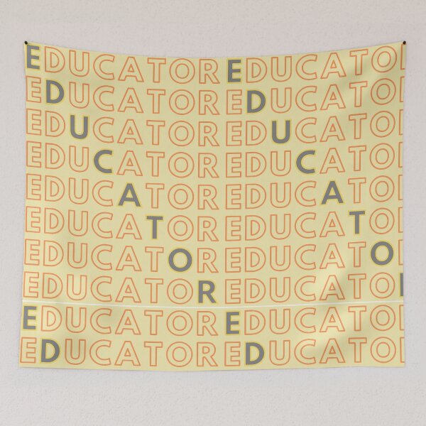Item preview, Typographical Design For  A Tribute To Educator  designed and sold by DTEH.