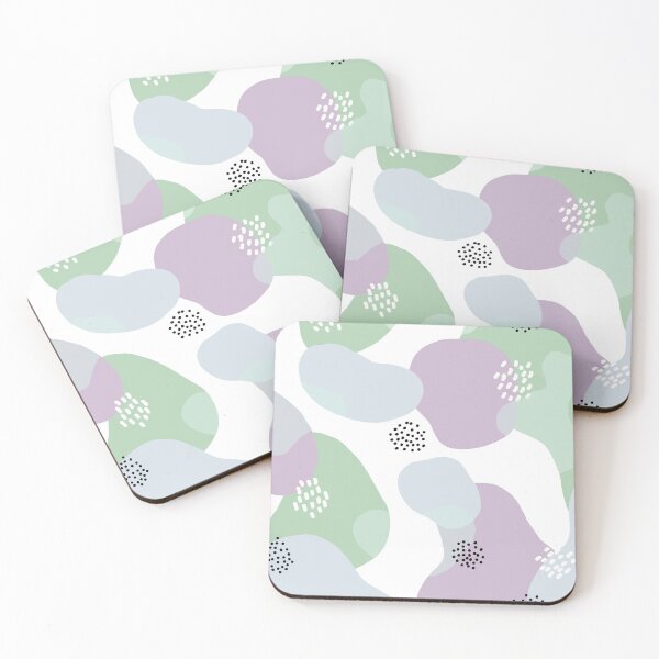 Item preview, Organic pattern - mermaid colours designed and sold by IvyAmber.