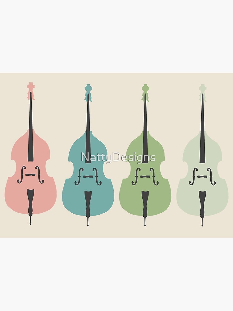 Viol and Violin Patent Poster Violoncello and Double-bass 