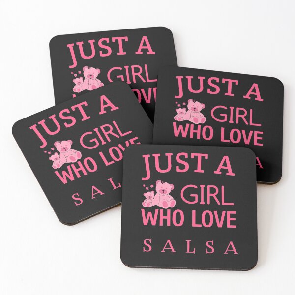 Item preview, Just A Girl Who Loves Salsa  designed and sold by The Nova Prints .