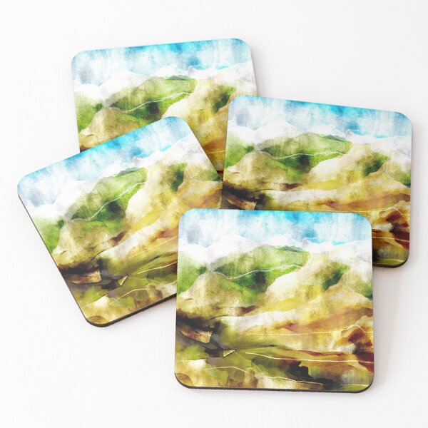 Item preview, Landscape Abstract  designed and sold by Sukhpal Grewal Ethnic Art.