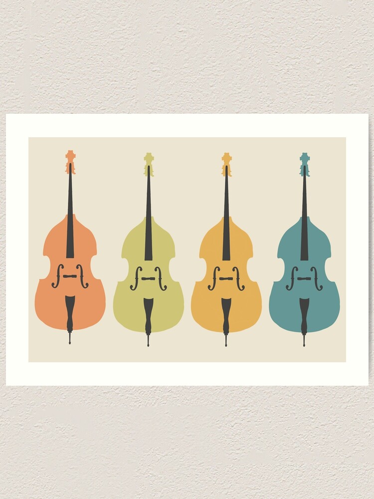 Viol and Violin Patent Poster Violoncello and Double-bass 