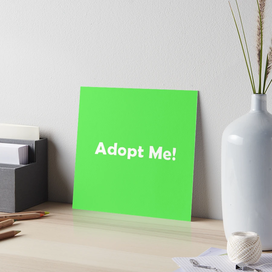 Adopt Me Trading Art Board Print for Sale by Hero Prod
