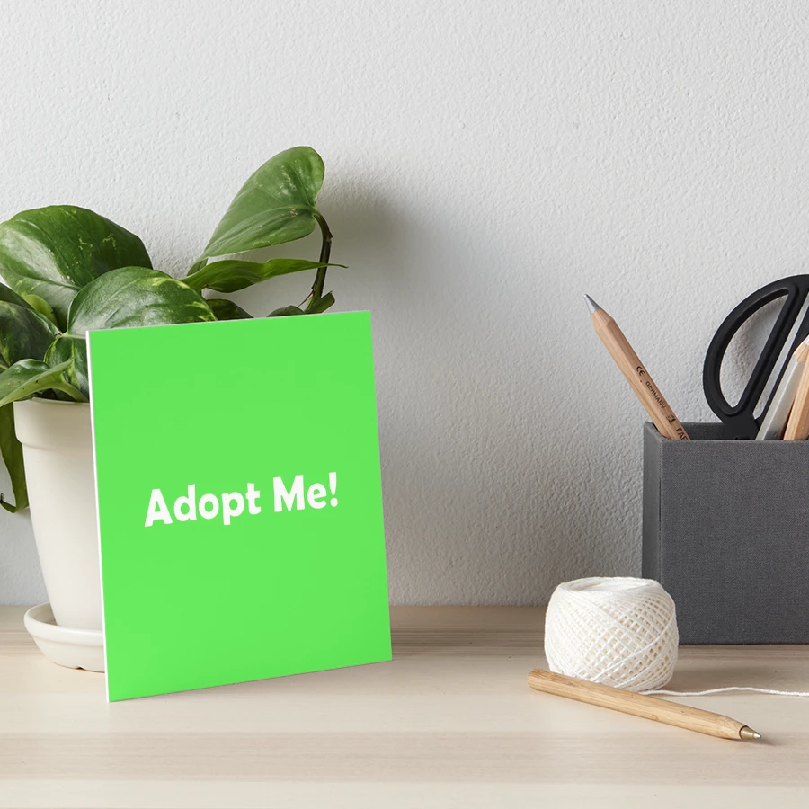 Adopt Me Trading Art Board Print for Sale by Hero Prod