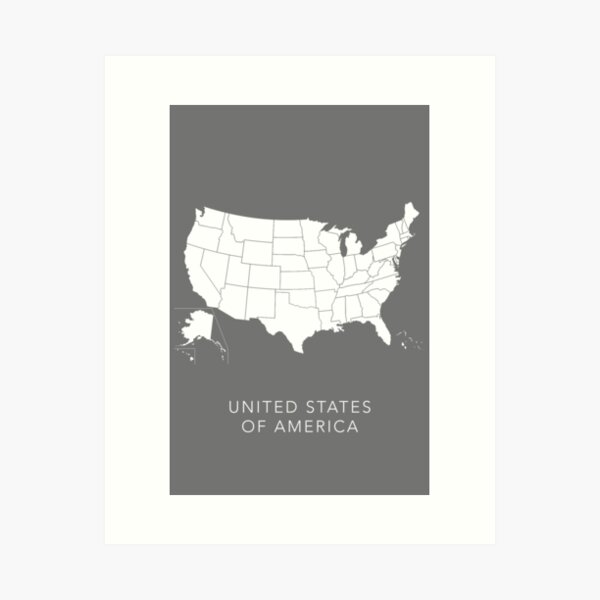 Item preview, Map of the USA designed and sold by By-Danni-Marie.