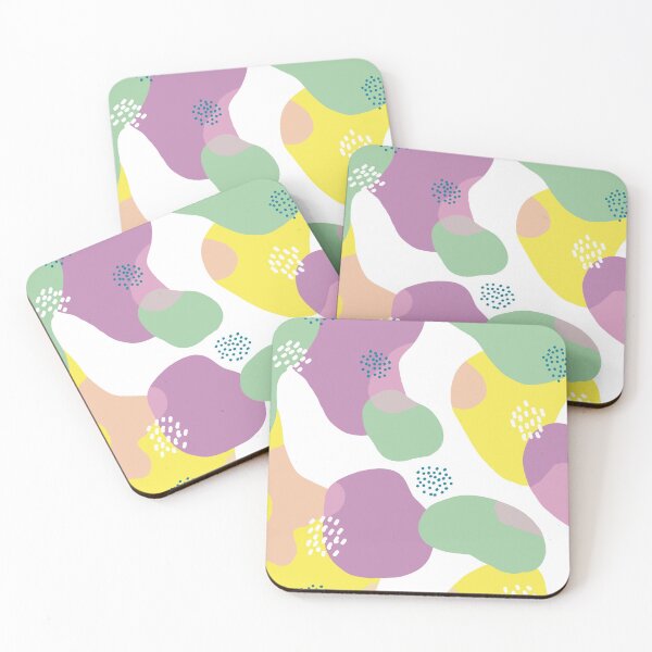 Item preview, Organic pattern - 90s colours designed and sold by IvyAmber.