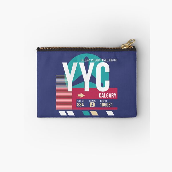 Item preview, Calgary, Alberta (YYC) Airport Code Baggage Tag designed and sold by SLAG-Creative.