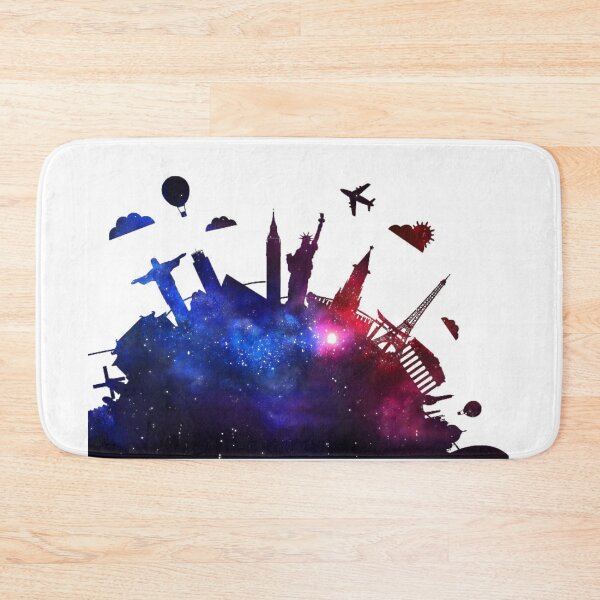 Item preview, World Travel Points Galaxy Themed designed and sold by DailyVibe.