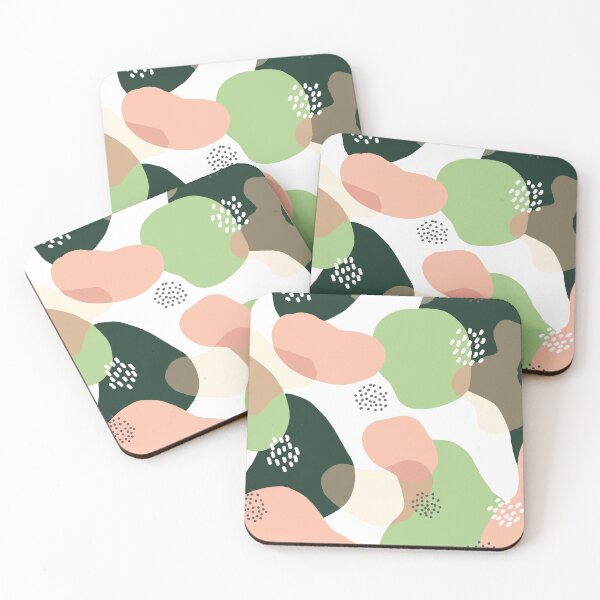Item preview, Organic pattern - forest colours designed and sold by IvyAmber.