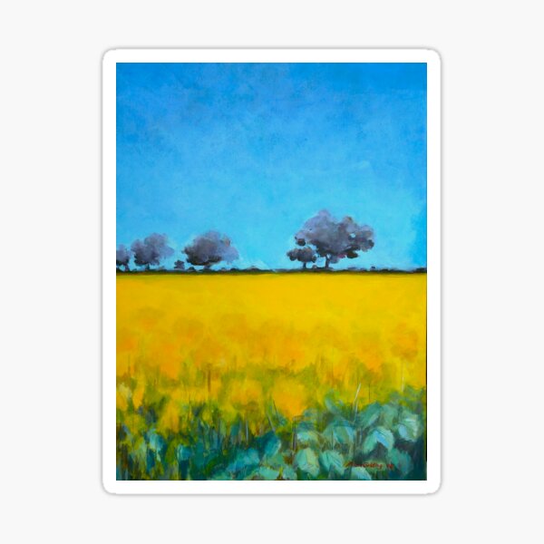 Item preview, Canola field.  designed and sold by Elizabeth Moore Golding.