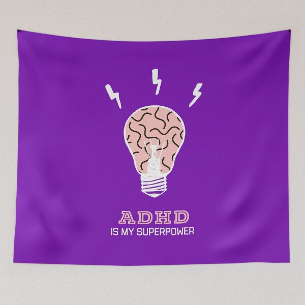 Item preview, Adhd is my superpower  designed and sold by Fatamimosh.