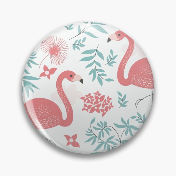 Aperçu de l'œuvre Motif flamant tropical créée et vendue par Graphix-Space.