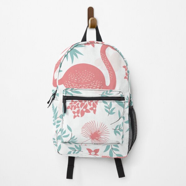 Item preview, Tropical flamingo pattern designed and sold by Graphix-Space.