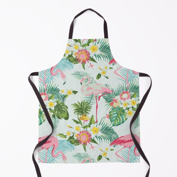 Item preview, Tropical Flamingo pattern designed and sold by Graphix-Space.