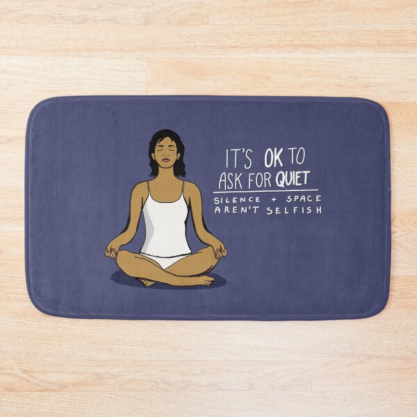 Item preview, Silence + Space Aren’t Selfish designed and sold by CozyEasel.