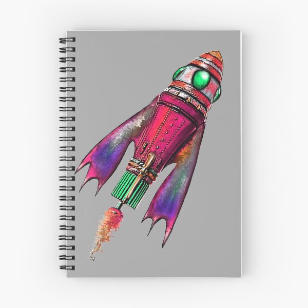 Item preview, Retro Space Ship Two designed and sold by morgan olk.