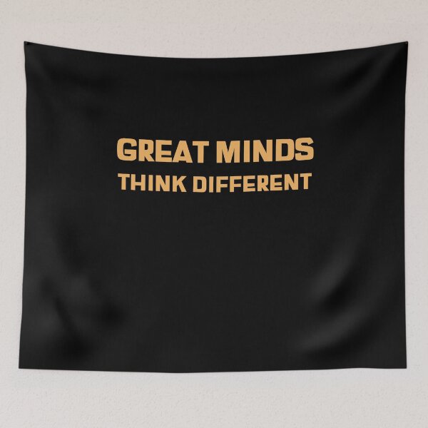 Item preview, Great Minds Think Different designed and sold by tsanwo.