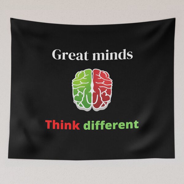 Item preview, Great Minds Think Different designed and sold by Johan Liebert.