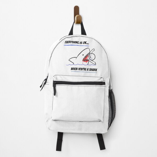 Item preview, Everything is ok when youre a shark designed and sold by DomGDesign.