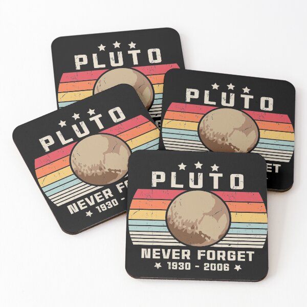 Item preview, Funny Pluto Never Forget 1930 - 2006 Vintage retro design designed and sold by MagicStrawberry.