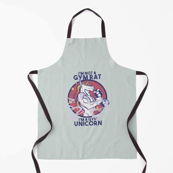 Item preview, I am not a gymrat I am a gym unicorn  designed and sold by Graphix-Space.