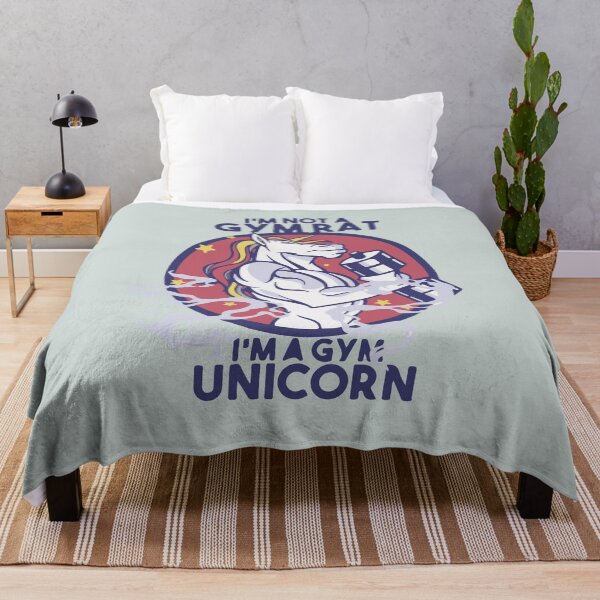 Item preview, I am not a gymrat I am a gym unicorn designed and sold by Graphix-Space.