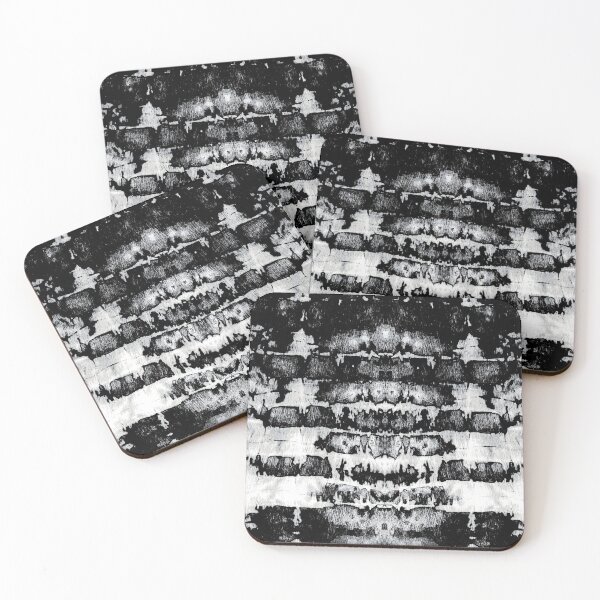 Artikelvorschau, Black and White Tie-Dye Symmetry entworfen und verkauft von Carolina Diaz.