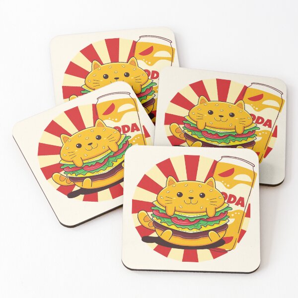 Item preview, Cute Burger Cat  designed and sold by Bella85s.