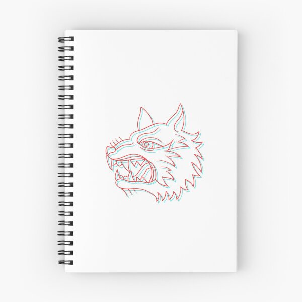Item preview, Trippy 3D Wolf Head - Versión 2 designed and sold by PandaParcels.