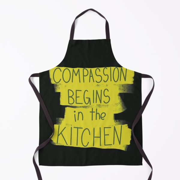 Item preview, Compassion Begins in the Kitchen designed and sold by CozyEasel.