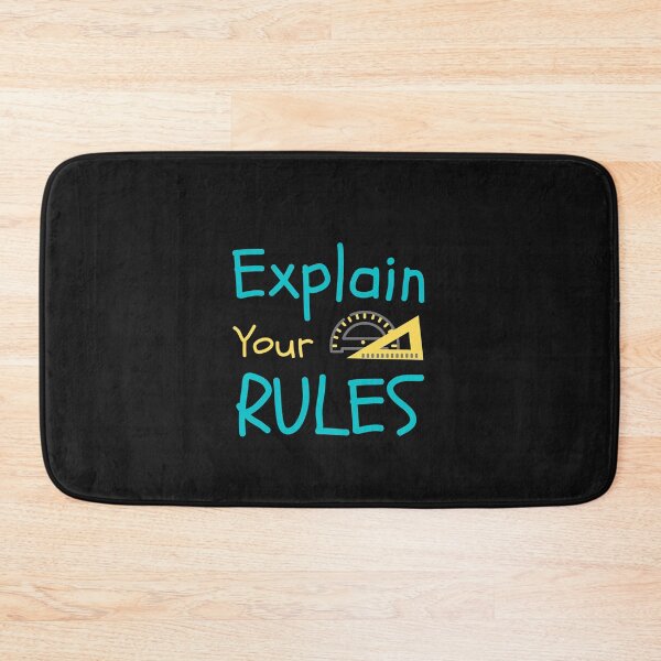 Item preview, Explain Your Rules designed and sold by Summers Cool.