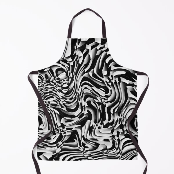 Item preview, Wavy Abstract 270321 - 01 Black and White designed and sold by Artberry.