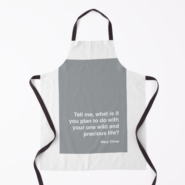 Item preview, Mary Oliver Quotation - Motivational Quote - Poetry Quote designed and sold by ThoughtfulPrint.