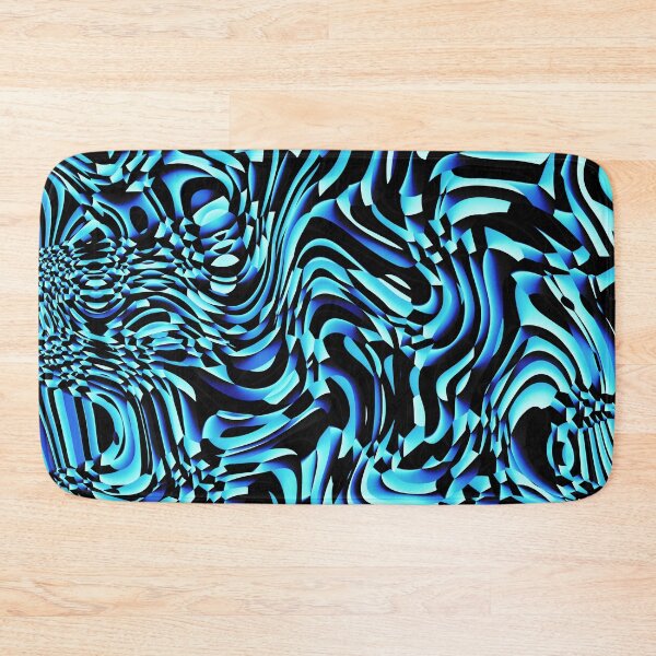 Item preview, Wavy Abstract 270321 - 01 Blue designed and sold by Artberry.