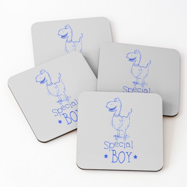 Item preview, Very Special Boy Funy Dinosaur on Skateboard designed and sold by AYACHI90.