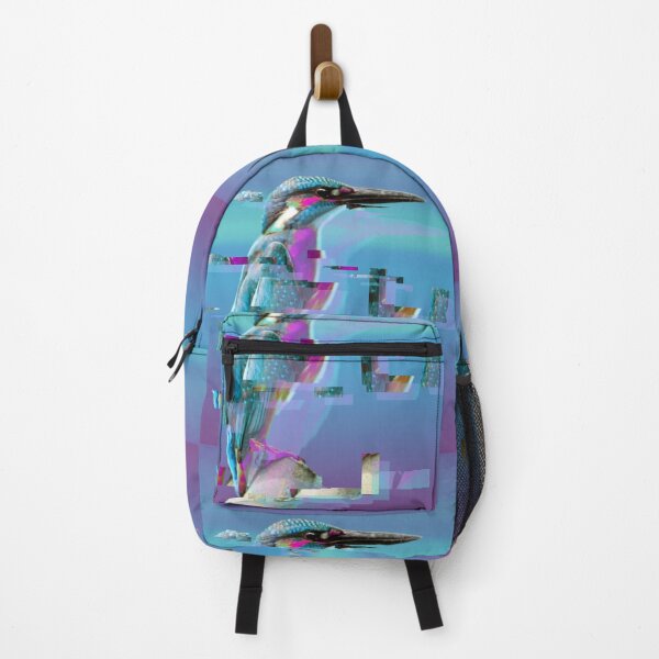 Item preview, Glitched kingfisher bird designed and sold by Blacklinesw9.