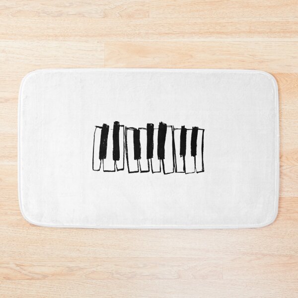 Item preview, Minimalistic Piano Keys designed and sold by badlydrawnbabe.