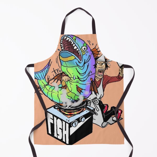 Item preview, Fishy chef designed and sold by TateBroArt.