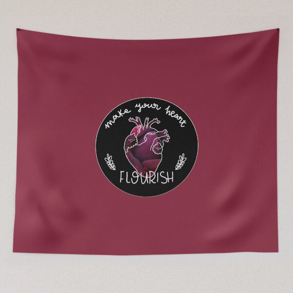 Item preview, Rose Heart - Make your heart flourish - Dark Grunge version designed and sold by SD-illustration.